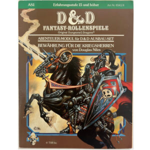 Bewährung für den Kriegsherren - Abenteuer AS1 für Ausbau-Set Stufen 15 und höher - Dungeons & Dragons D&D von 1984