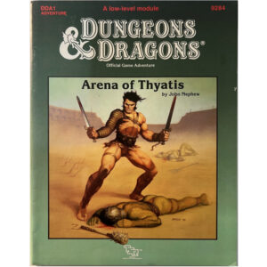 Arena of Thyatis - Abenteuer DDA1 Dungeons & Dragons D&D Low Level Module von 1990