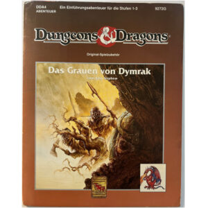 Das Grauen von Dymrak - Abenteuer DDA4 Dungeons & Dragons D&D für Stufen 1 bis 3 von 1992