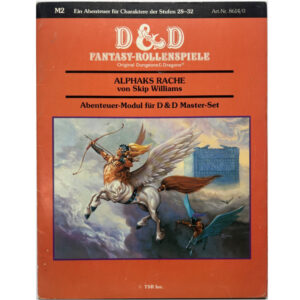 Alphaks Rache - Abenteuer M2 für Master-Set Stufen 28 bis 32 - Dungeons & Dragons D&D von 1984