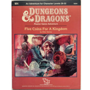 Five Coins for a Kingdom - Abenteuer M4 für Master-Set Stufen 28 bis 32 - Dungeons & Dragons D&D
