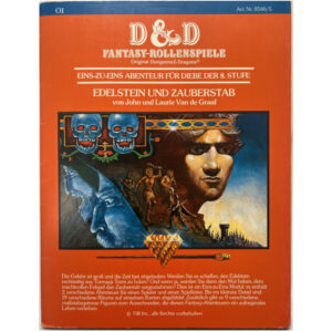 Edelstein und Zauberstab - 1:1-Abenteuer O1 - Dungeons & Dragons D&D für Diebe Stufe 8 von 1983