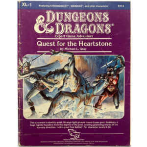 Quest for the Heartstone - Abenteuer XL-1 - Dungeons & Dragons D&D für Stufen 5 bis 10 - Original von 1984