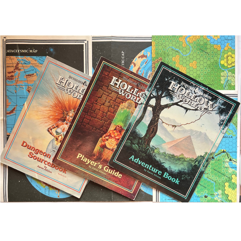 Hollow World - Campaign Set Dungeons & Dragons D&D von 1990
