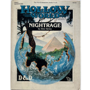 Hollow World - Nightrage HWA2 Abenteuer Dungeons & Dragons D&D von 1990 - Part 2 in the Blood Brethren Trilogy