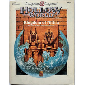 Hollow World - Kingdom of Nithia HWR2 Spielhilfe und Regionalbeschreibung Dungeons & Dragons D&D von 1991