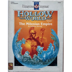 Hollow World - The Milenian Empire HWR3 Spielhilfe und Regionalbeschreibung Dungeons & Dragons D&D von 1992