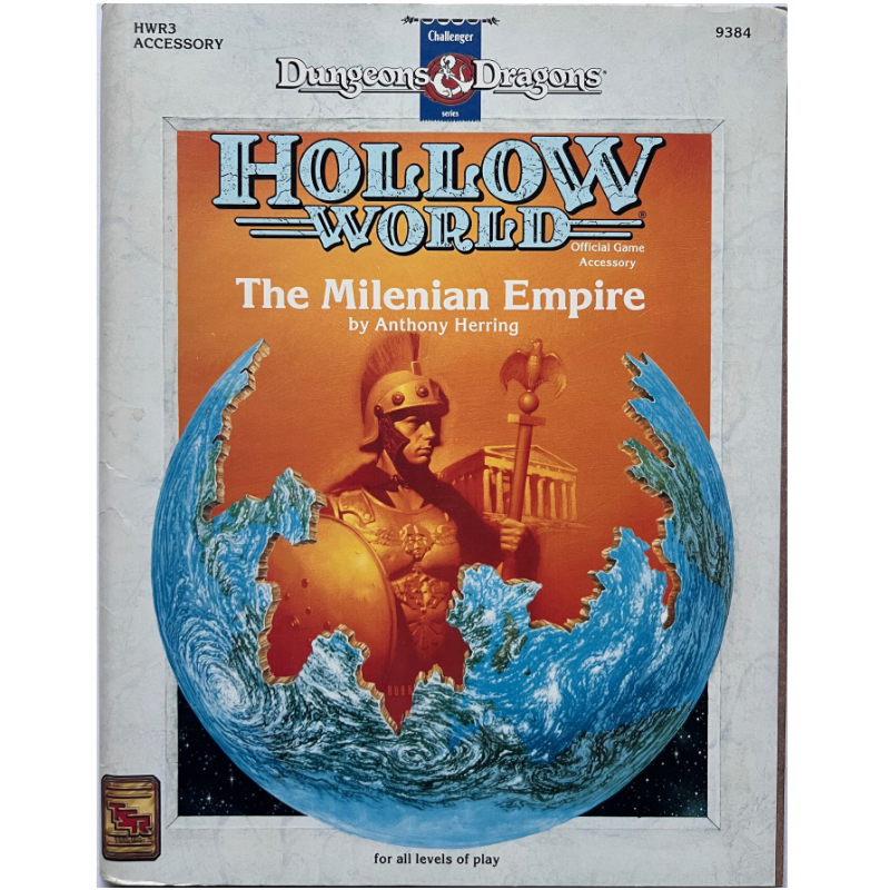Hollow World - The Milenian Empire HWR3 Spielhilfe und Regionalbeschreibung Dungeons & Dragons D&D von 1992