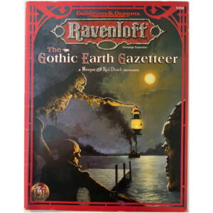 Ravenloft The Gothic Earth Gazetteer - Spielhilfe Dungeons & Dragons D&D von TSR von 1995