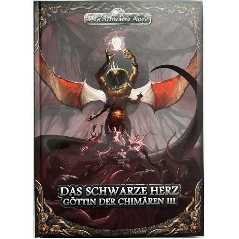 Das schwarze Herz - 3. Band der Trilogie Göttin der Chimären - Gruppenabenteuer Das Schwarze Auge Regelversion DSA5