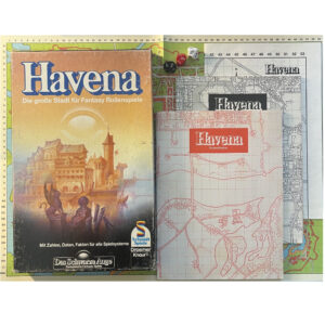 Havena - Die große Stadt für Fantasy Rollenspiele - Spielhilfe Das Schwarze Auge - Original von 1985