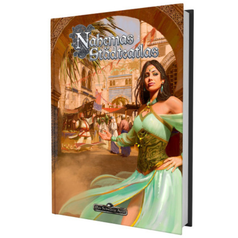 Nahemas Städteatlas - Spielhilfe/Quellenband Das Schwarze Auge DSA5