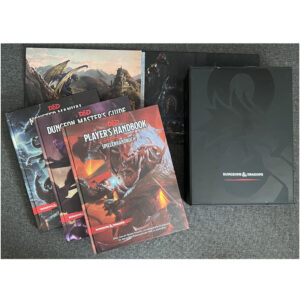 D&D RPG - Core Rulebook Gift Set - Regelset 3 Bände mit Sichtschirm in Schuber von 2021