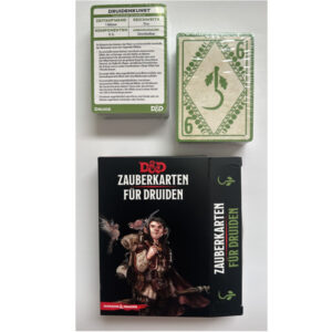 Zauberkarten für Druiden - Spielhilfe Dungeons & Dragons D&D Regelversion 5.0