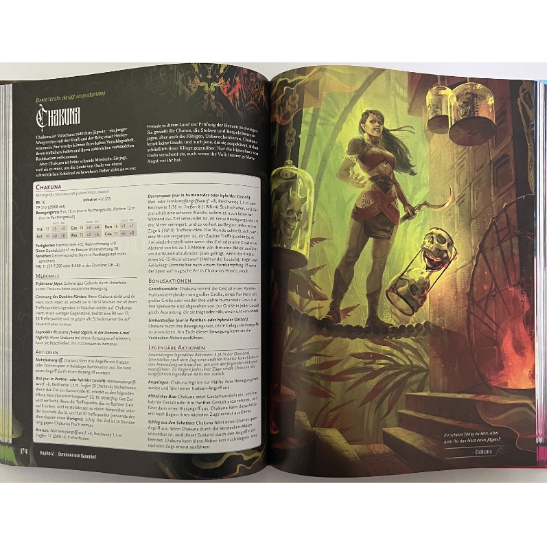 Ravenloft - Das Grauen in Dir - Spielhilfe Dungeons & Dragons D&D Regelversion 5.0 - deutsche Version - NEU – Bild 4