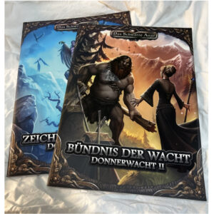 Donnerwacht 1 und 2 - Set zwei Gruppenabenteuer Zeichen der Macht und Bündnis der Wacht - Das Schwarze Auge Regelversion DSA5