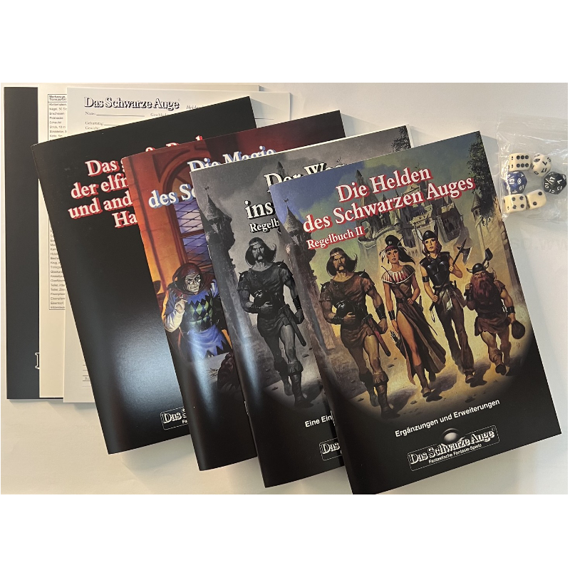 Abenteuer Basis-Spiel Die Helden und Magie des Schwarzen Auges - Neuauflage Remastered Regelwerk Das Schwarze Auge Regelversion DSA2 – Bild 2