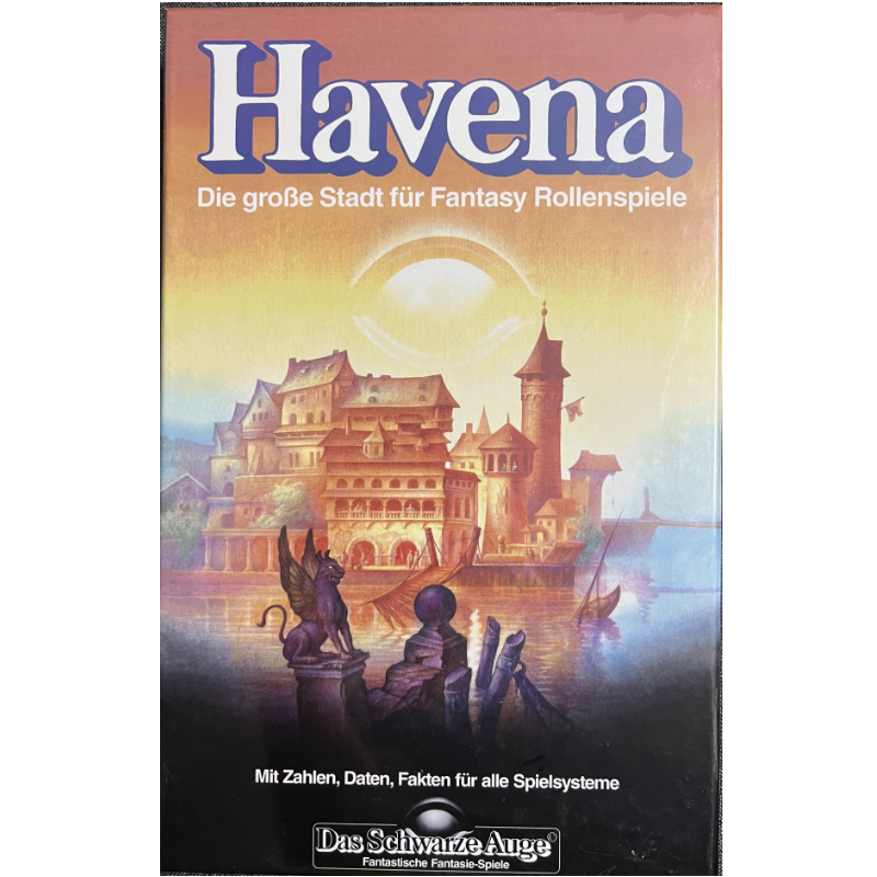 Havena - Die große Stadt für Fantasy Rollenspiele - Spielhilfe Das Schwarze Auge - Nachdruck Remastered von 2023 – Bild 2